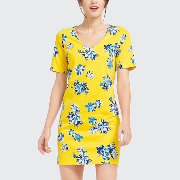 Draper James Reese Witherspoon Hillsboro
Sumerall Yellow T-shirt Dress - Picture 1 of 7